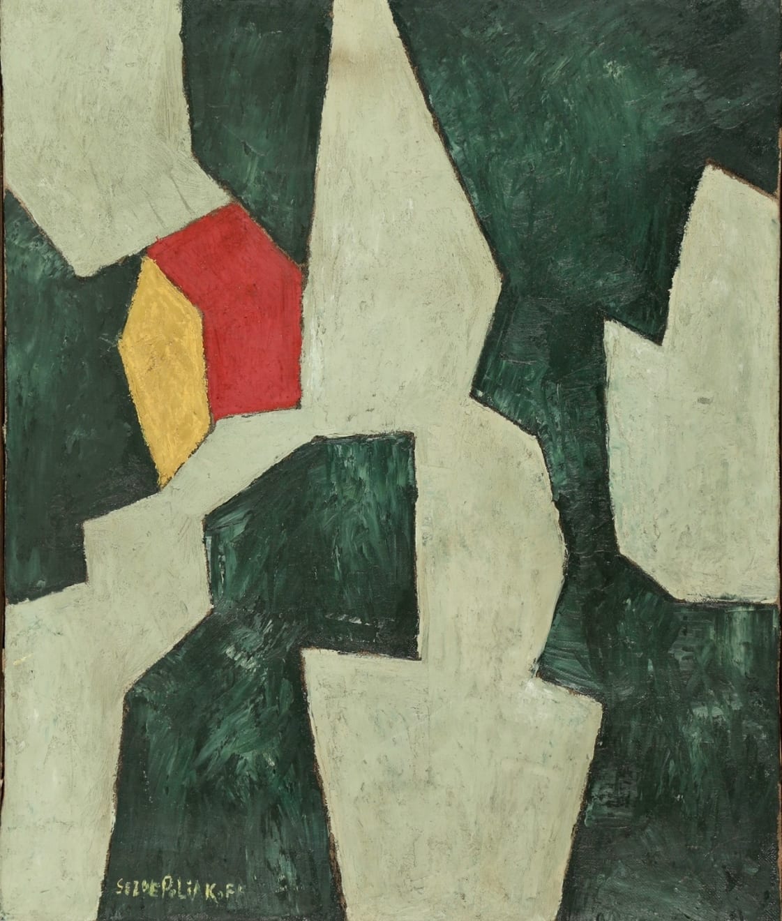 Serge Poliakoff (1900-1969, Composizione, 1958
