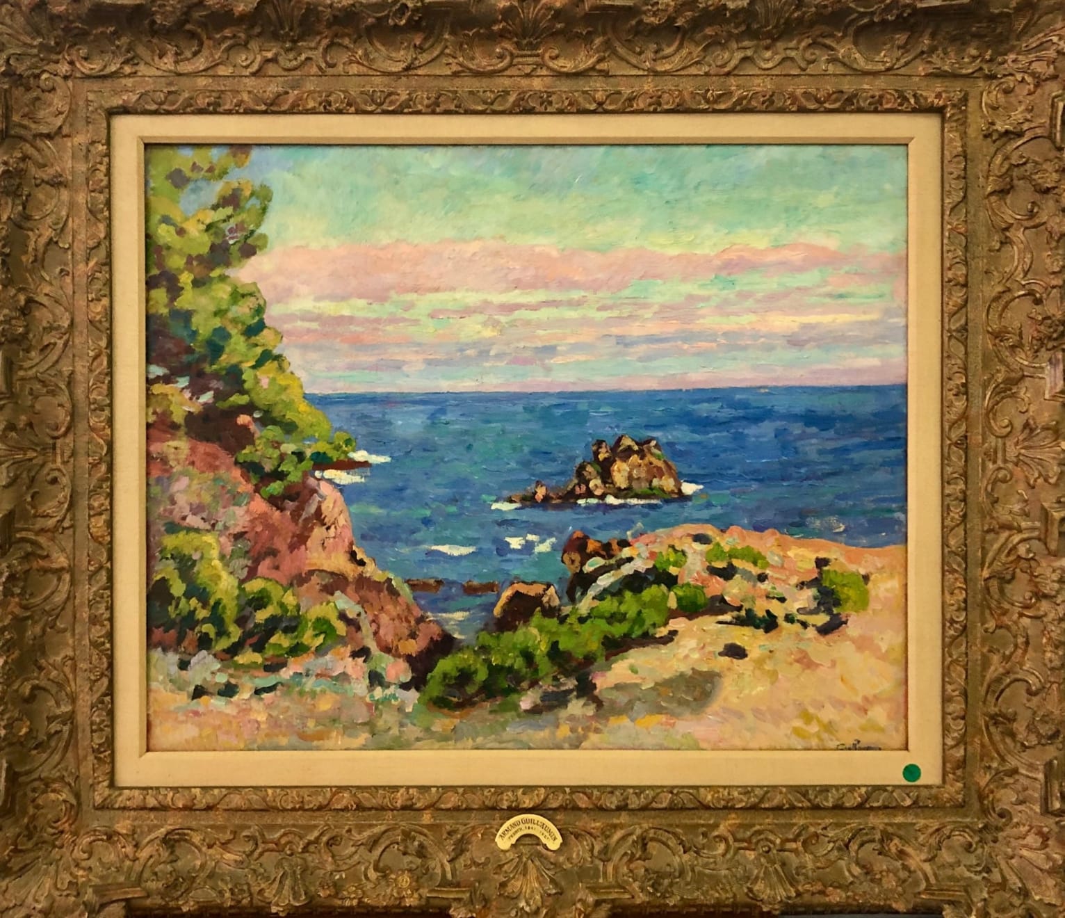 Armand Guillaumin (1841-1927), Agay: Les Baumettes, 1912