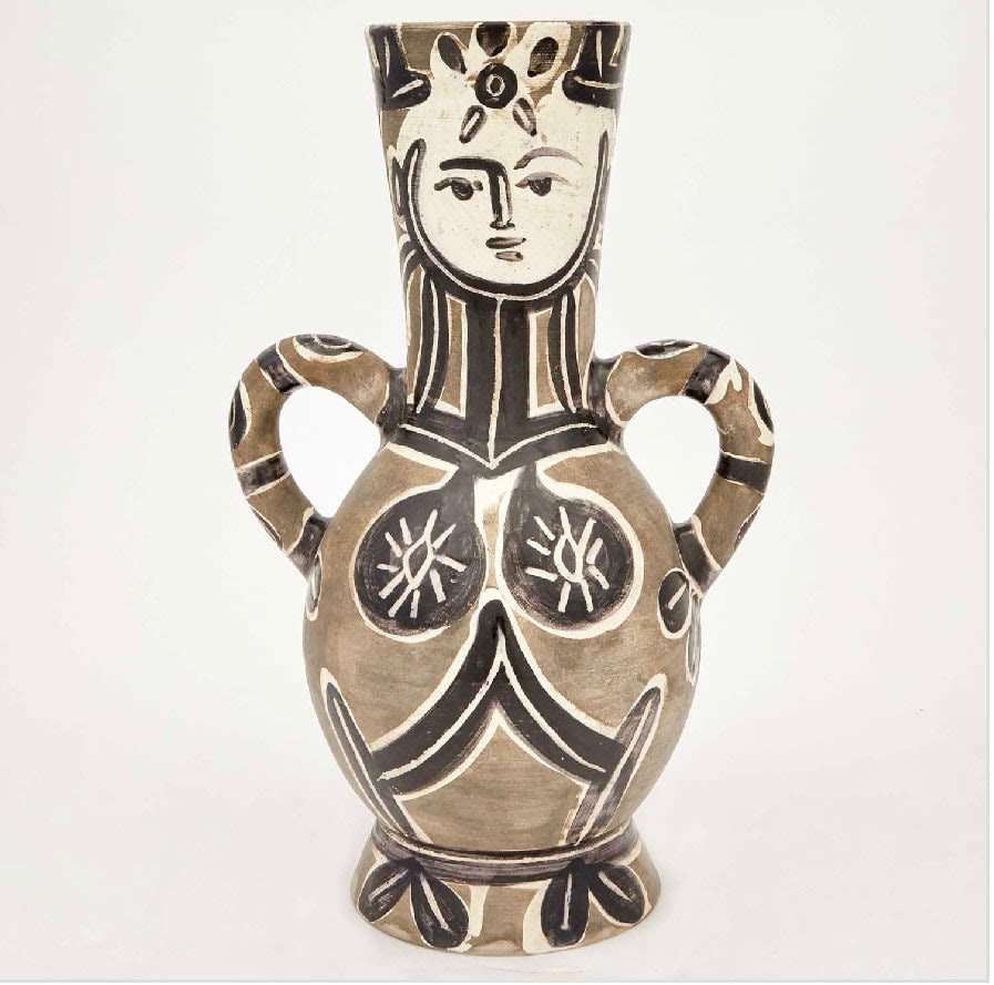 Pablo Picasso (1881-1973), Vase deux anses hautes (A.R.213), 1953