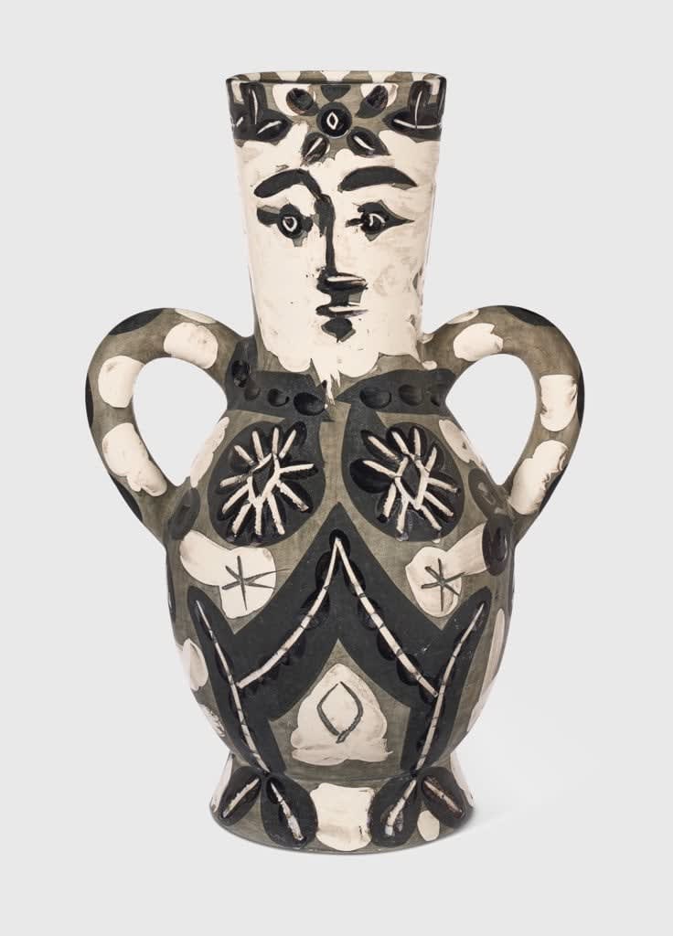 Pablo Picasso, Vase deux anses hautes (A.R. 141), 1952