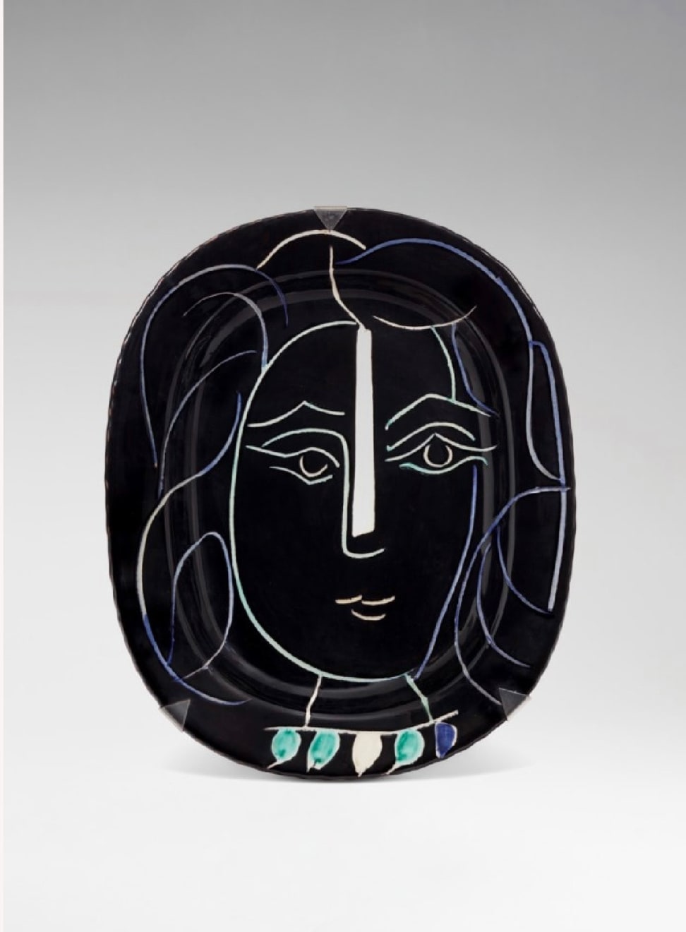 Pablo Picasso (1881-1973), Visage de Femme (A.R.220), 1953