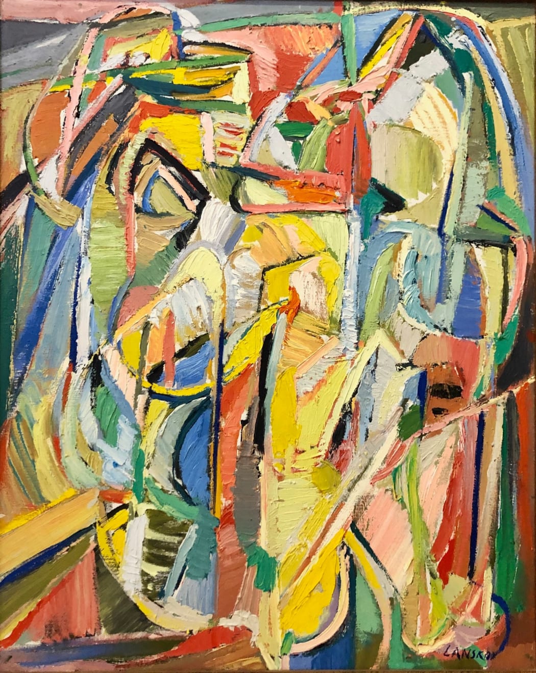 Andre Lanskoy (1902-1976), Composition , c. 1955-59