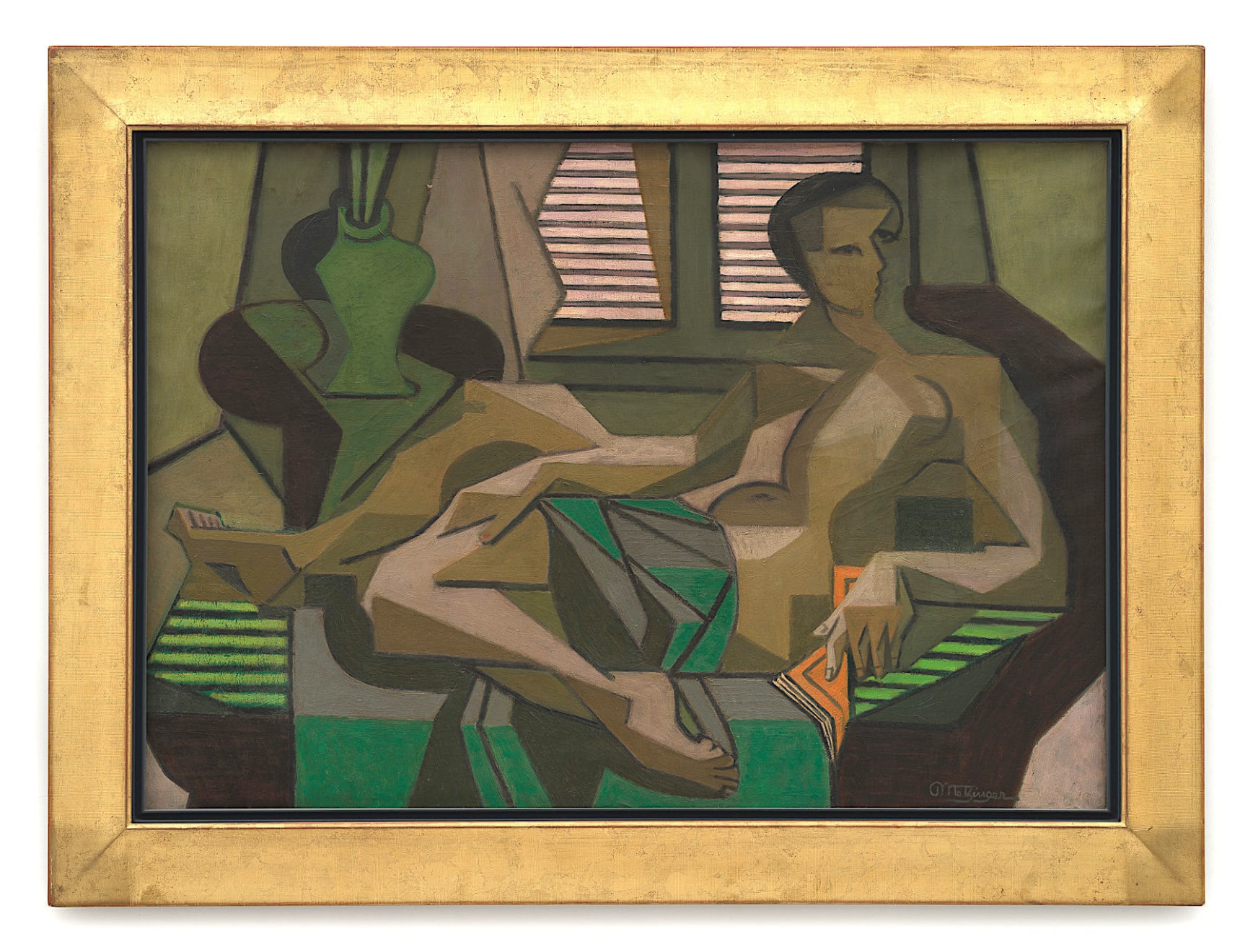 Jean Metzinger (1883-1956), La Femme a la Persienne, 1947