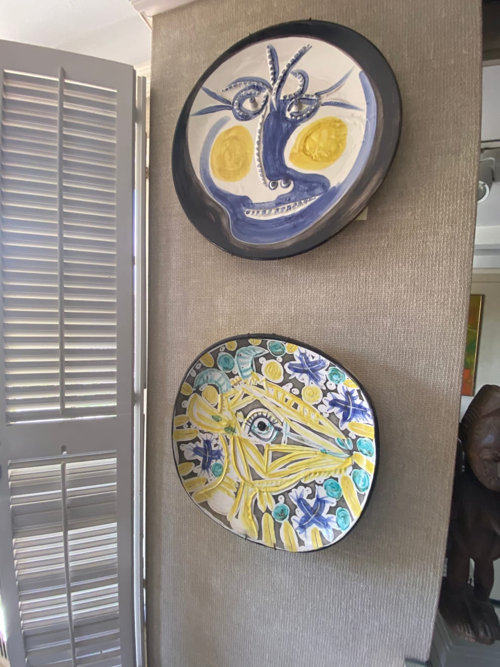 Pablo Picasso (1881-1973), Pablo Picasso Madoura Ceramic Plate 'Tête de chèvre de profil,'(A.R. 154 ), 1952