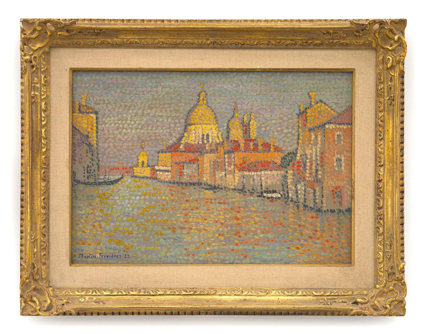 Jacques Martin-Ferrieres (French, 1893-1972), Vue du Venice, 1922