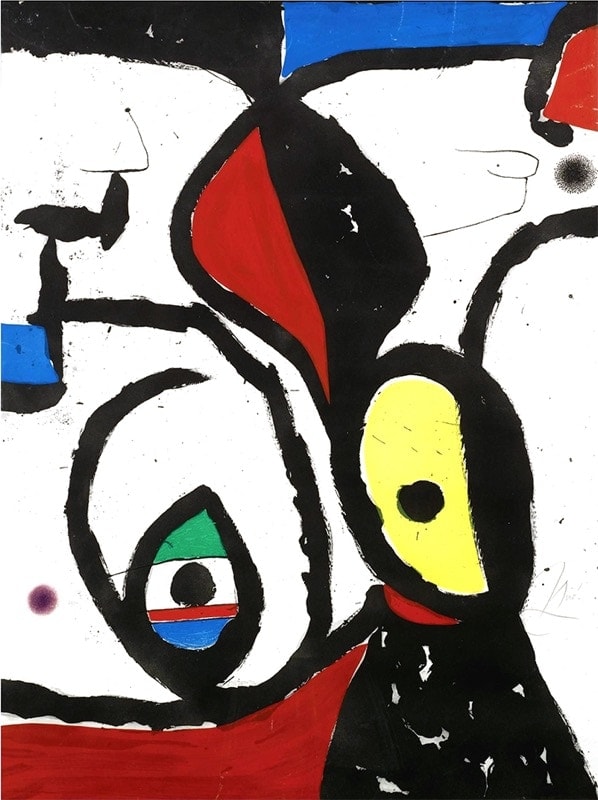 Joan Miro (1893-1983), La Pierre Philosophale (The Philosopher’s Stone), 1975