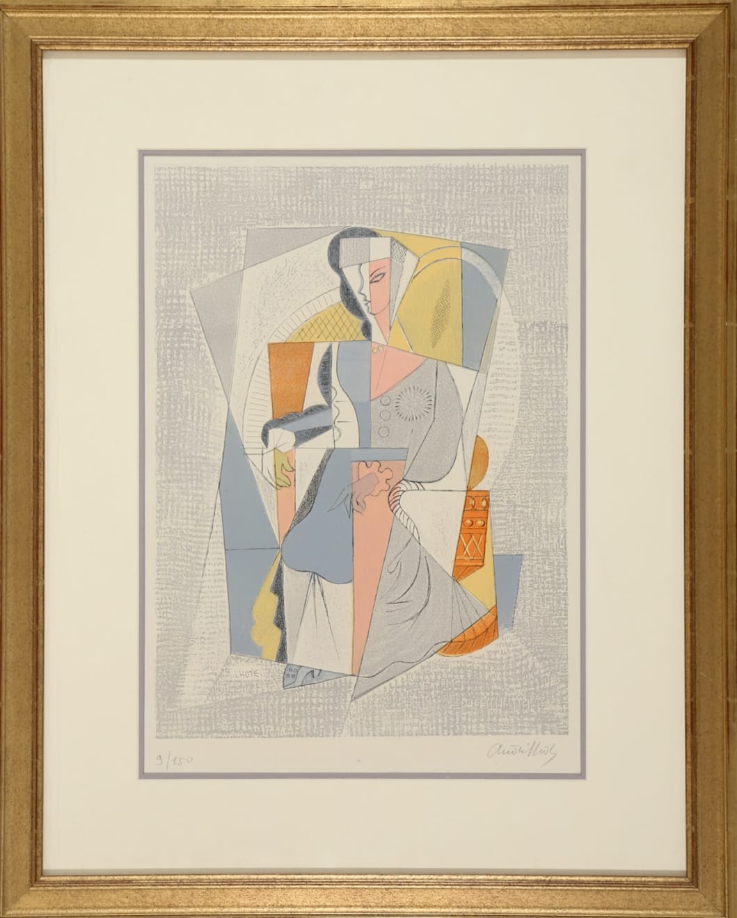 Andre L'Hote ( (French, 1885–1962), Composition Cubiste, 1960