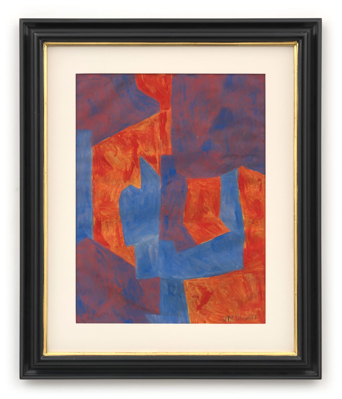 Serge Poliakoff (Russian-French, 1900-1969, Composition abstraite, 1959