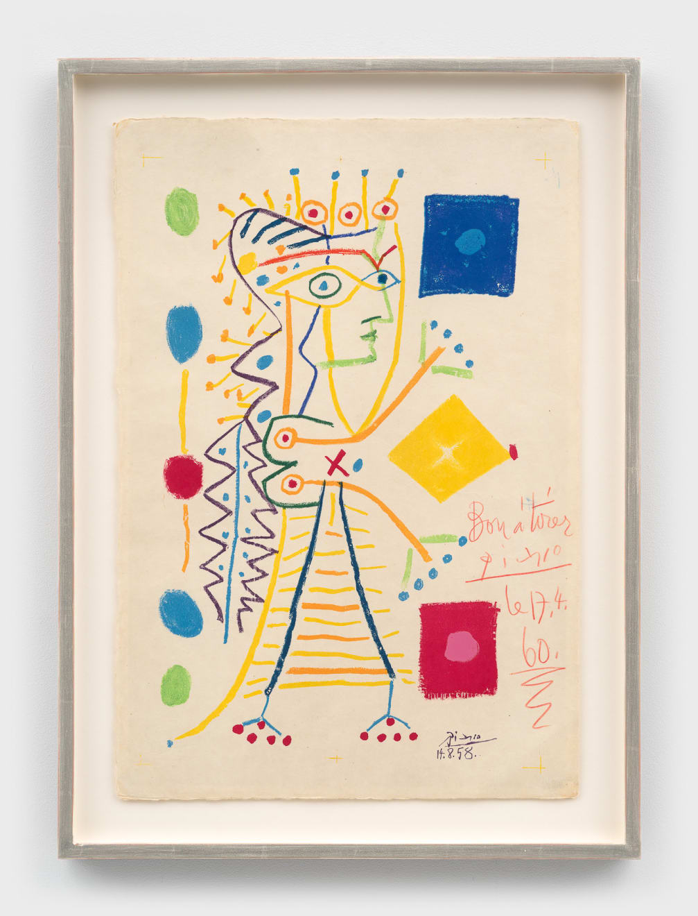 After Pablo Picasso, Jacqueline (La Femme au Des), c. 1958