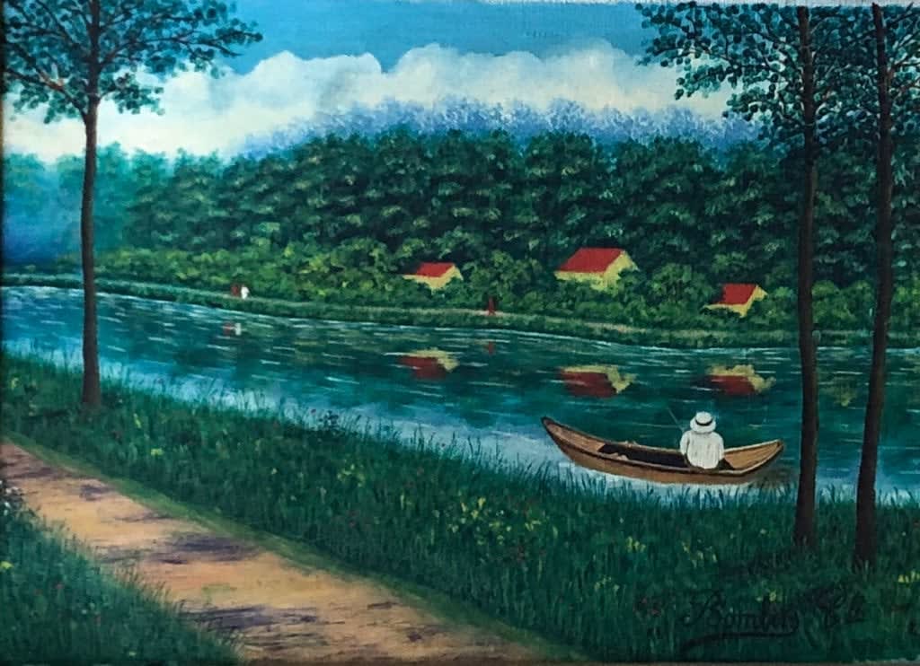 Camille Bombois, River Landscape