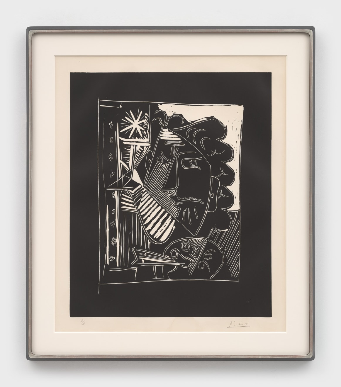 Pablo Picasso (1881-1973), Peintre et sa toile (Bloch 1153; Baer 1342), 1963