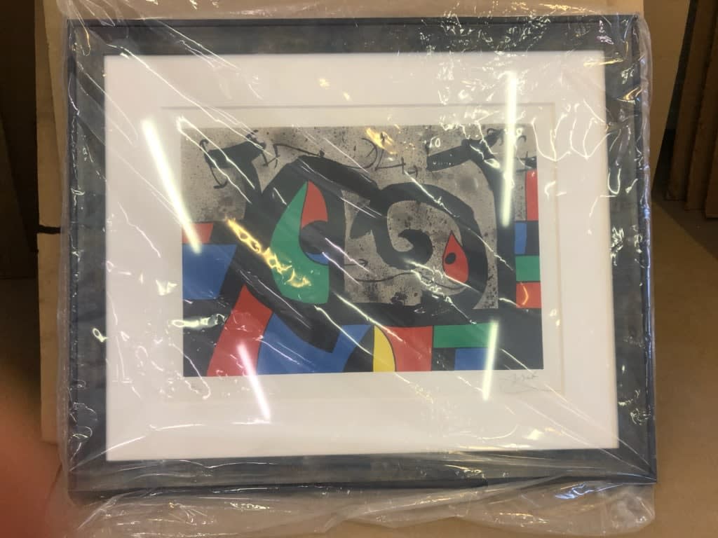 Joan Miro (Spanish, 1893-1983), Le Lezard aux Plumes d'Or, 1971