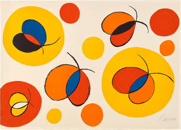 Alexander Calder, Nostalgie de l'envol, La Memoire Elementaire, 1976