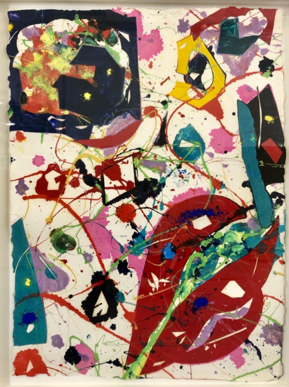 Sam Francis, Untitled (SFM 87-09), 1987