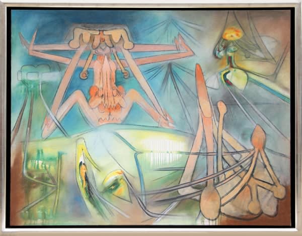 Roberto Matta (1911-2002), Threshold of Love, 1955