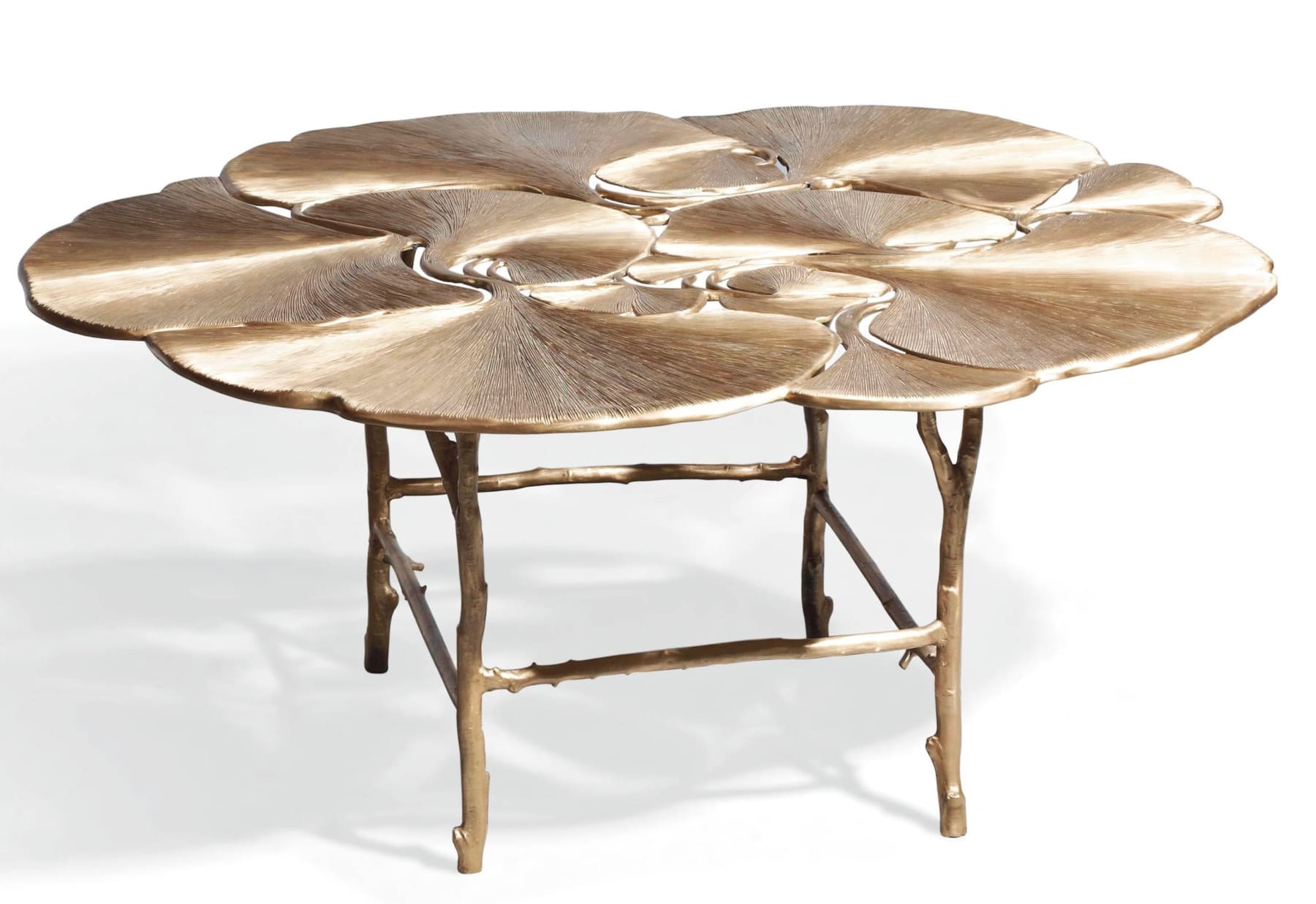 DESIGN, CLAUDE LALANNE, TABLE GINGKO BILOBA, 2005