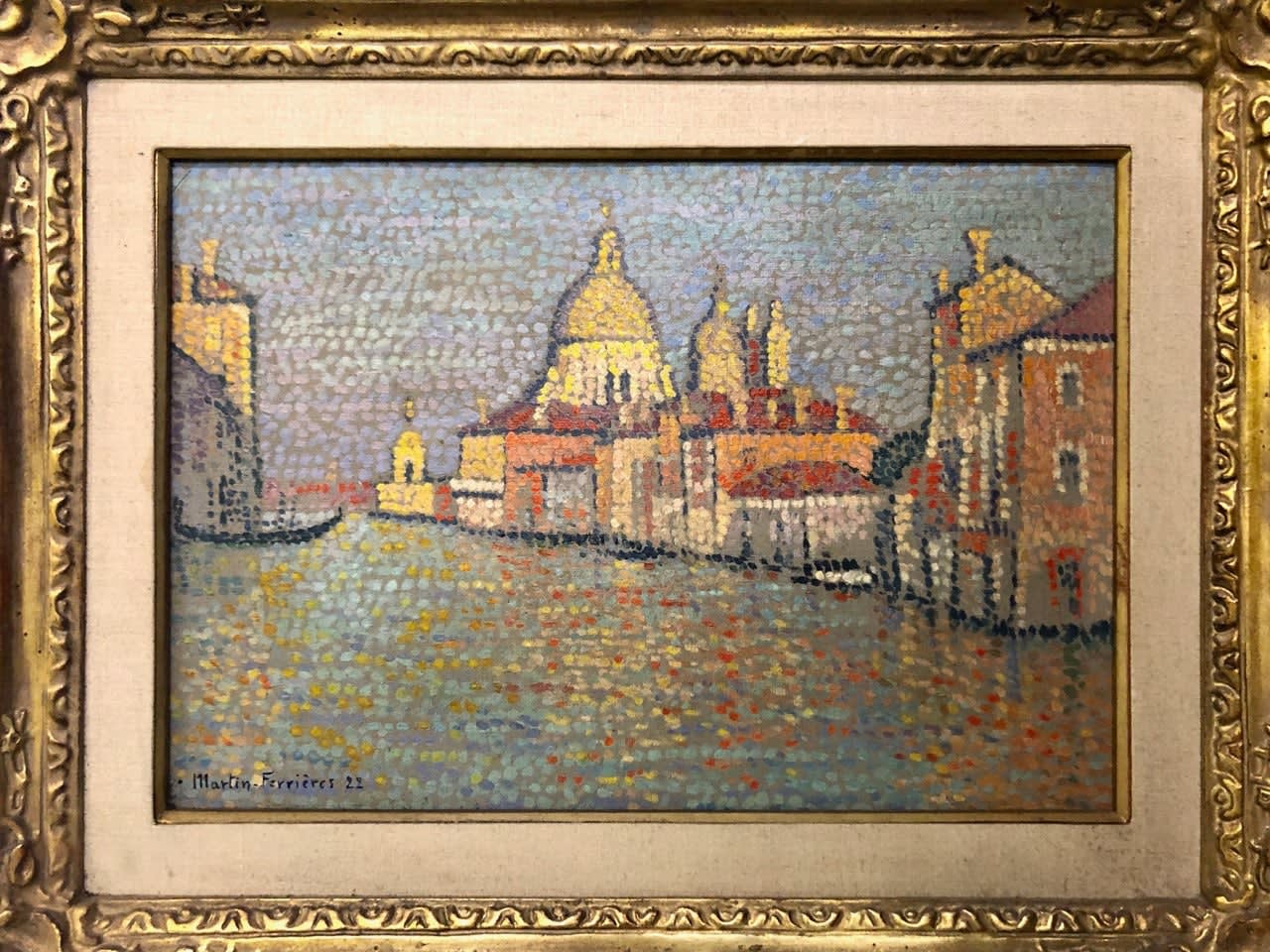 Jacques Martin-Ferrieres (French, 1893-1972), Vue du Venice, 1922