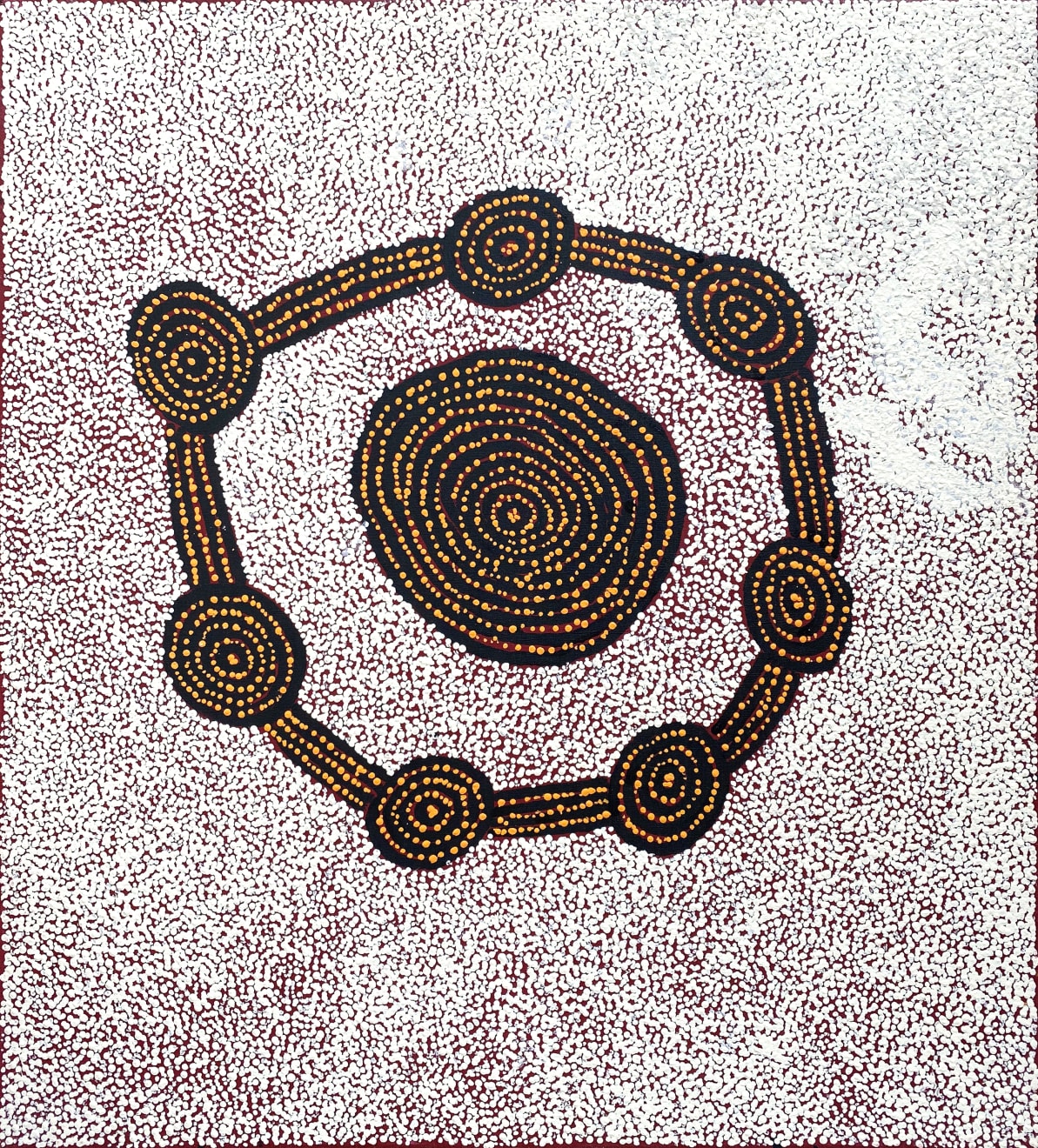 Willy Tjungurrayi, Kaakuratinja (Lake McDonald) , 2016
