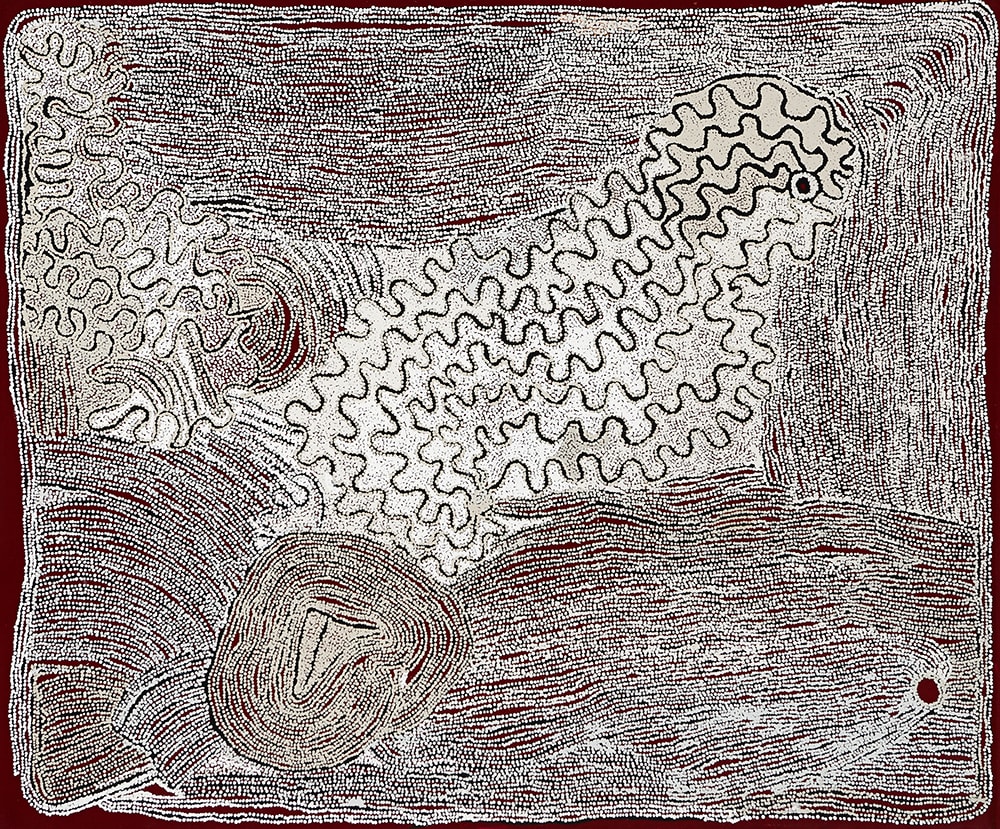 Esther Giles Nampitjinpa, Untitled, 2013
