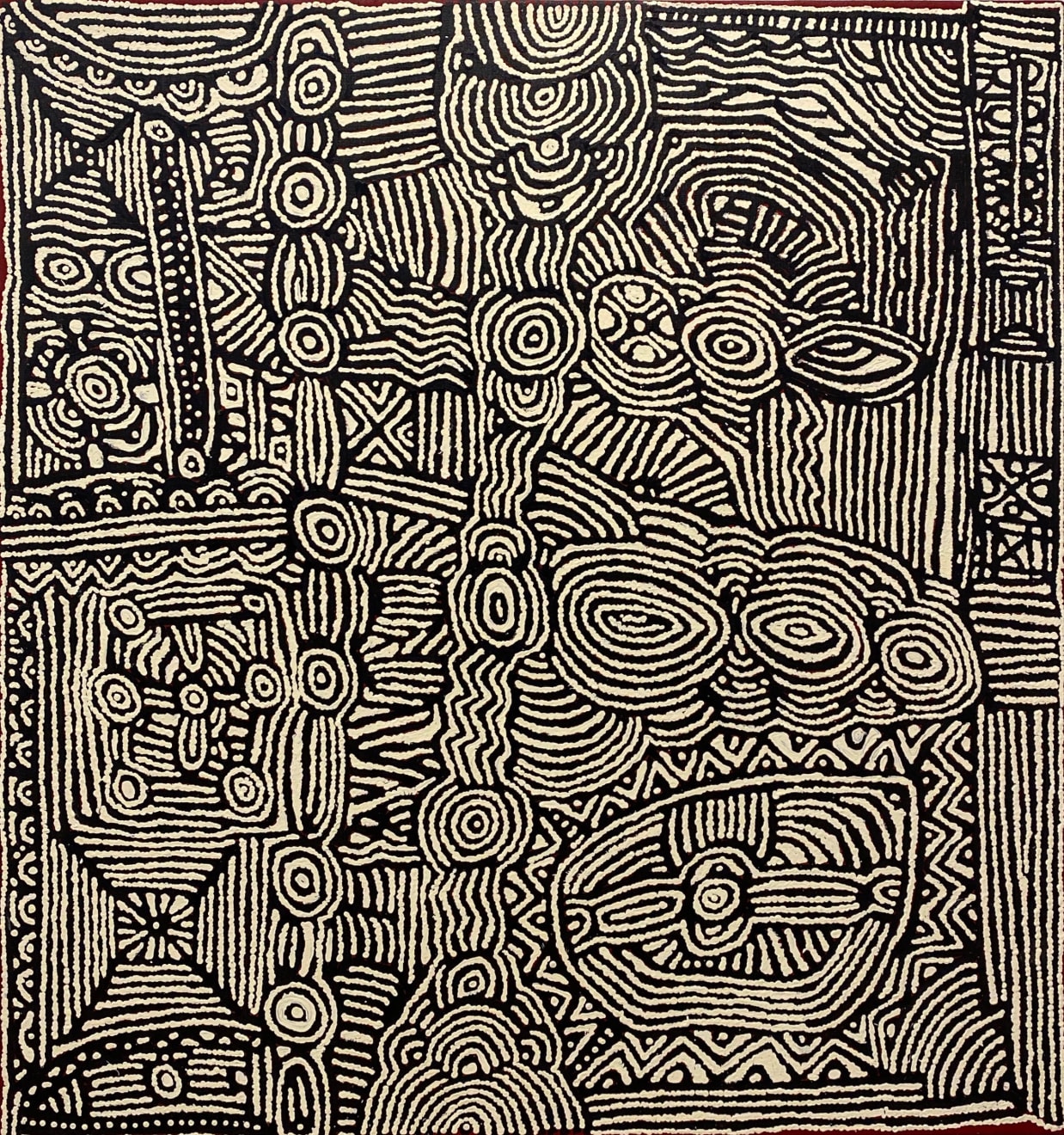 Lorna Brown Napanagka, Warren Creek Ceremony, 2019