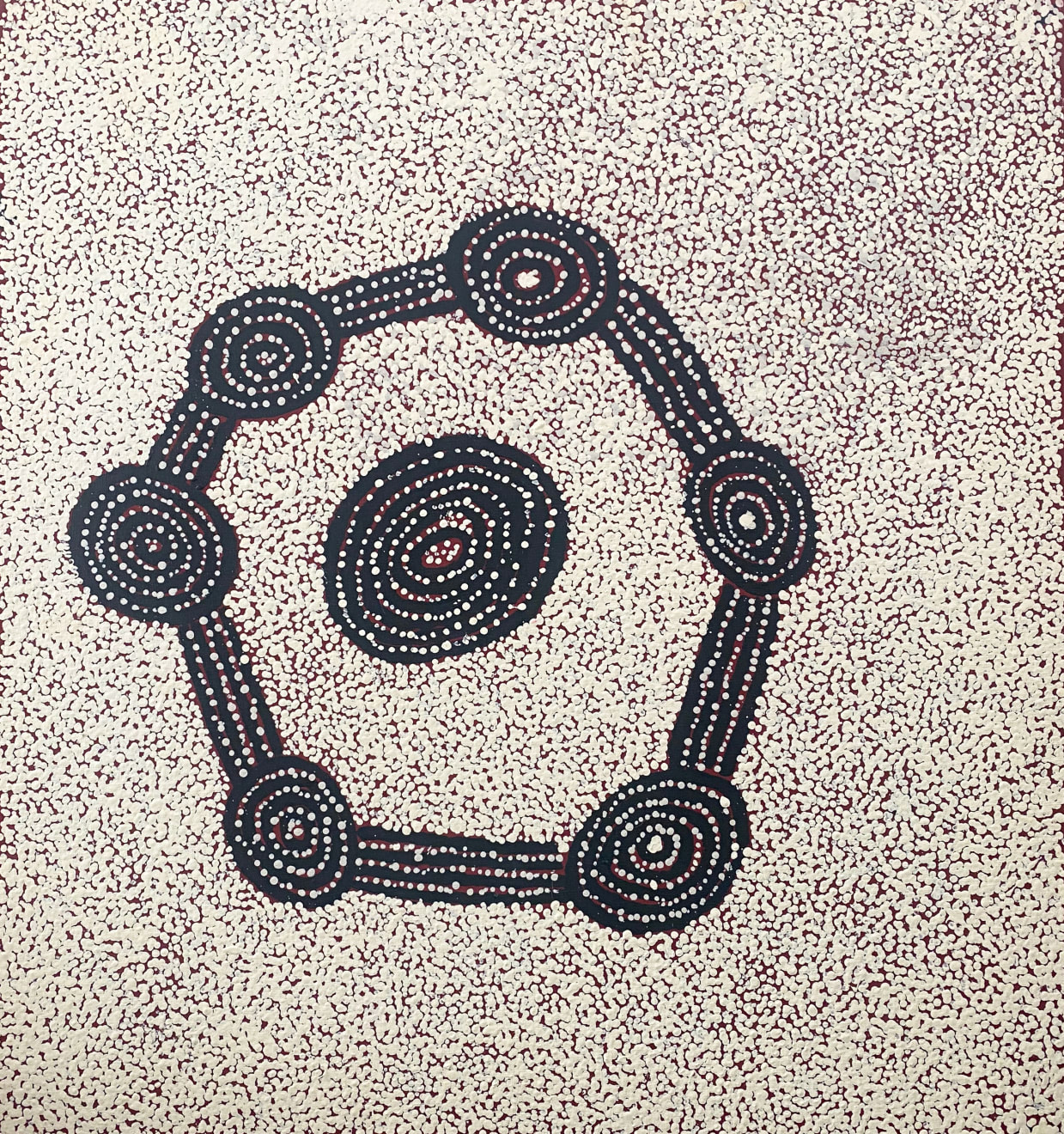 Willy Tjungurrayi, Kaakuratinja (Lake McDonald) 2016, 2016