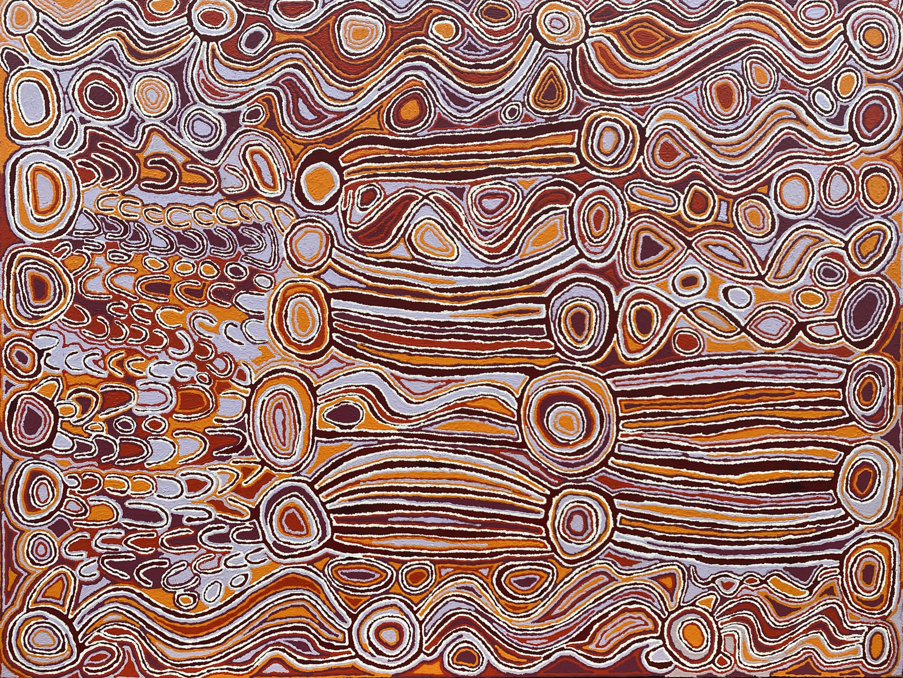 Judy Watson Napangardi, Untitled, 2013