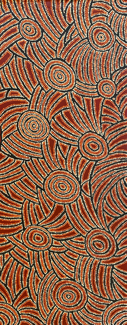 Mary Brown Napangardi, Women's Ceremony, 2019