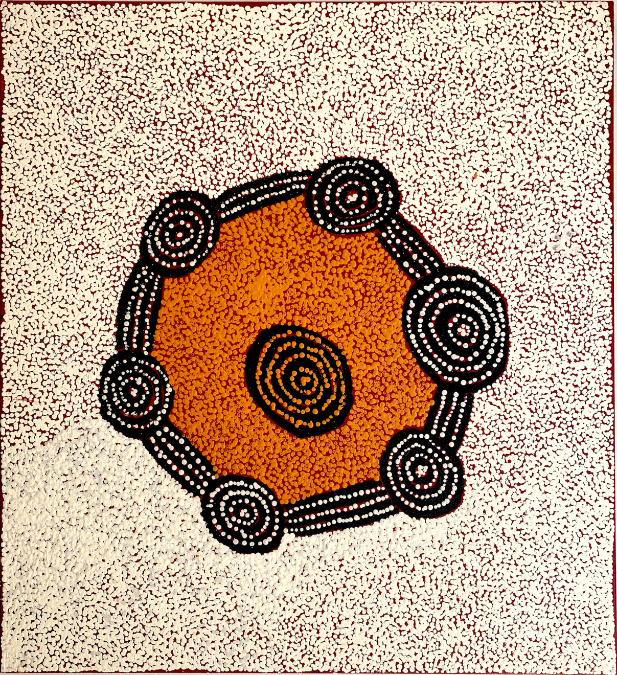 Willy Tjungurrayi, Kaakuratinja (Lake McDonald) , 2016