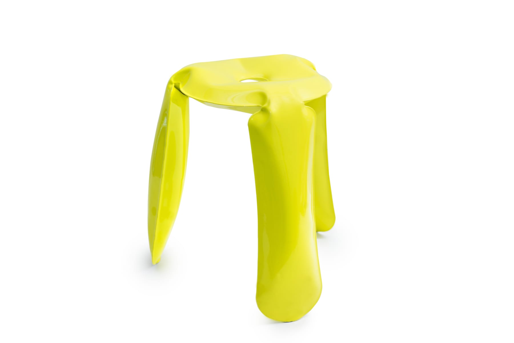Oskar Zieta, Plopp standard stool heat cosmic blue, 2021