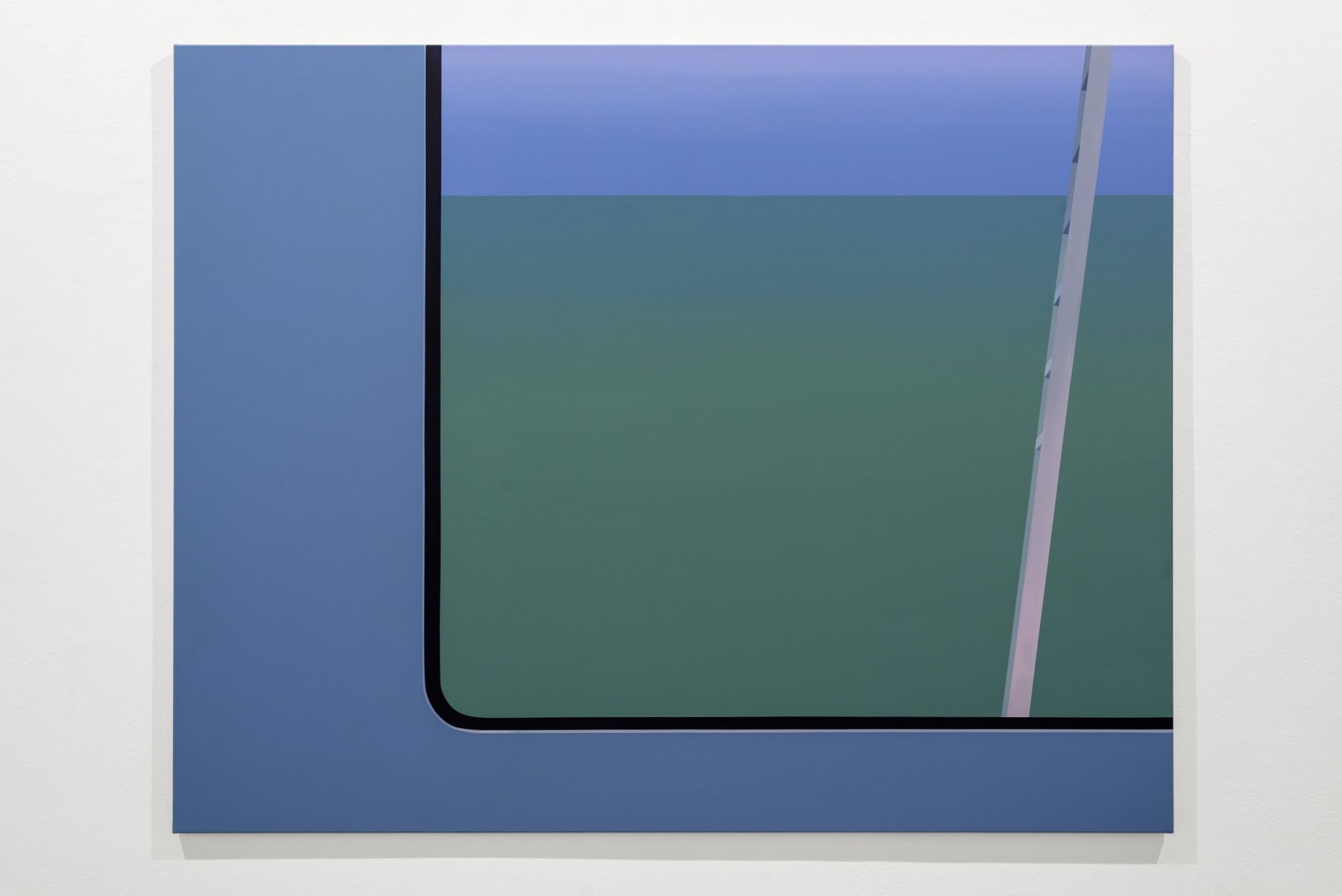 Linas Jusionis, Kertant lagūną / Crossing the lagoon, 2023