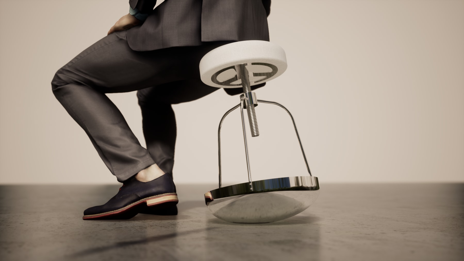 Govert Flint, Buoy - Mirage edition , taburetė / stool, 2021