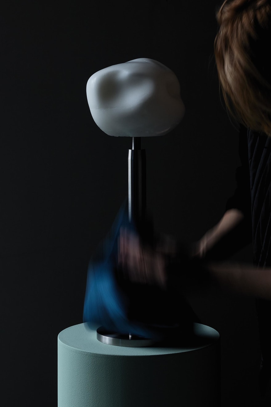 Daydreaming Objects, SOFT SOLID_1 Table lamp, 2023 - 2024