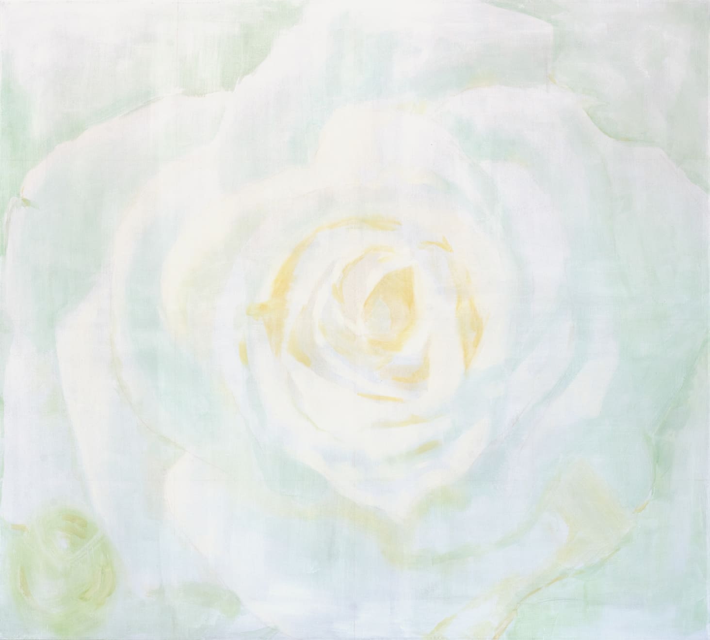 Donata Minderytė, White Rose in Green, 2019