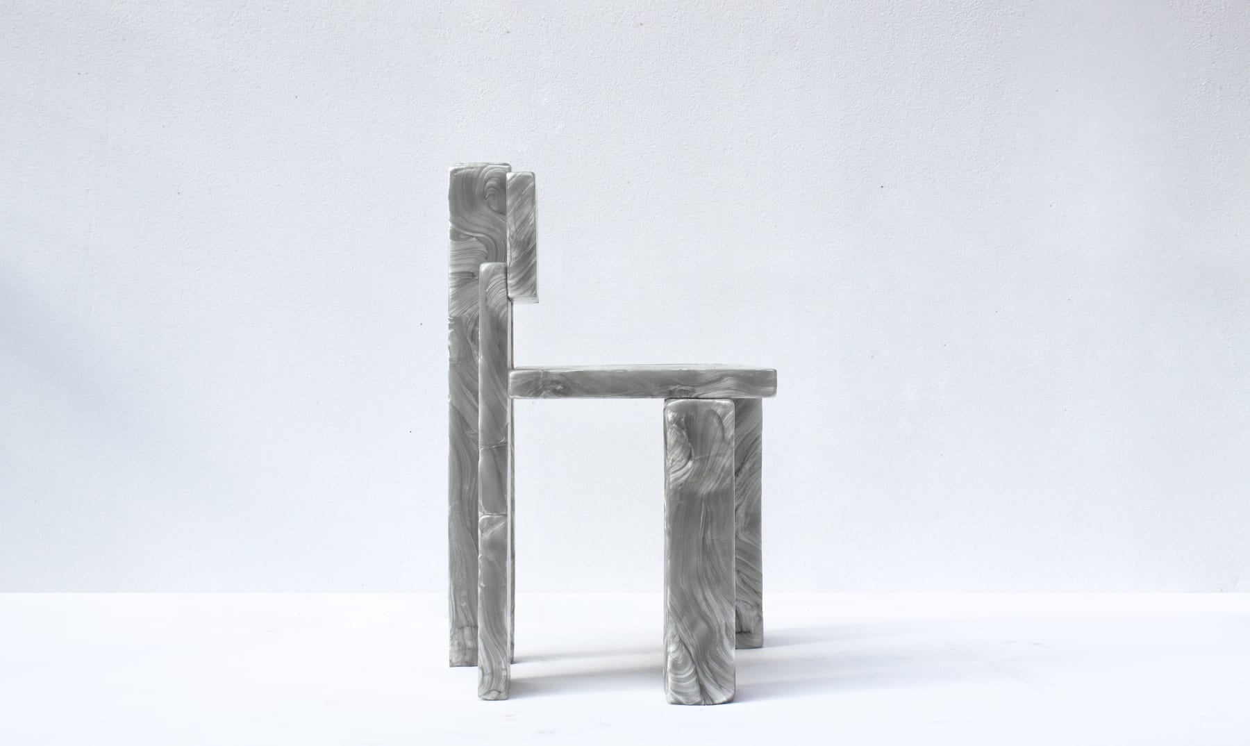 Marten & Joost, Plasticiet, Mother Of Pearl Chair, 2020