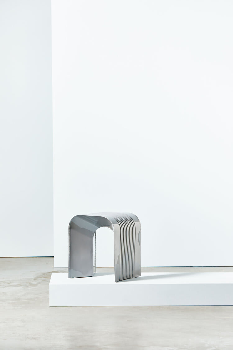 Lennart Lauren, Paperthin stool, 2017/2018