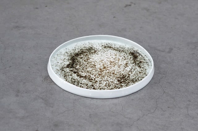 Agnė Kučerenkaitė, Ignorance is Bliss (round plate), 2021