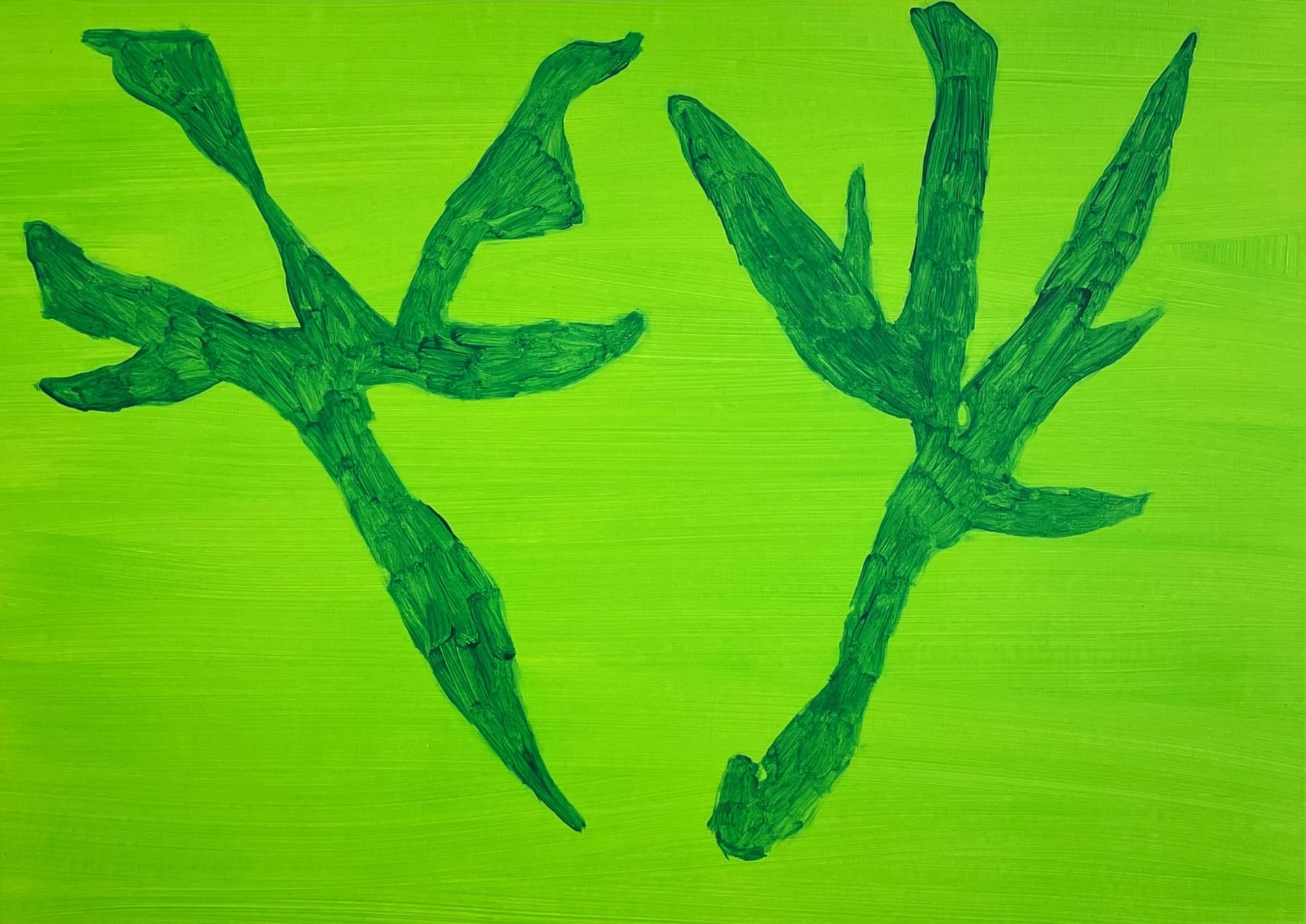 Dominykas Sidorovas, I hope to see the spring in here. Antlers and branches., 2022