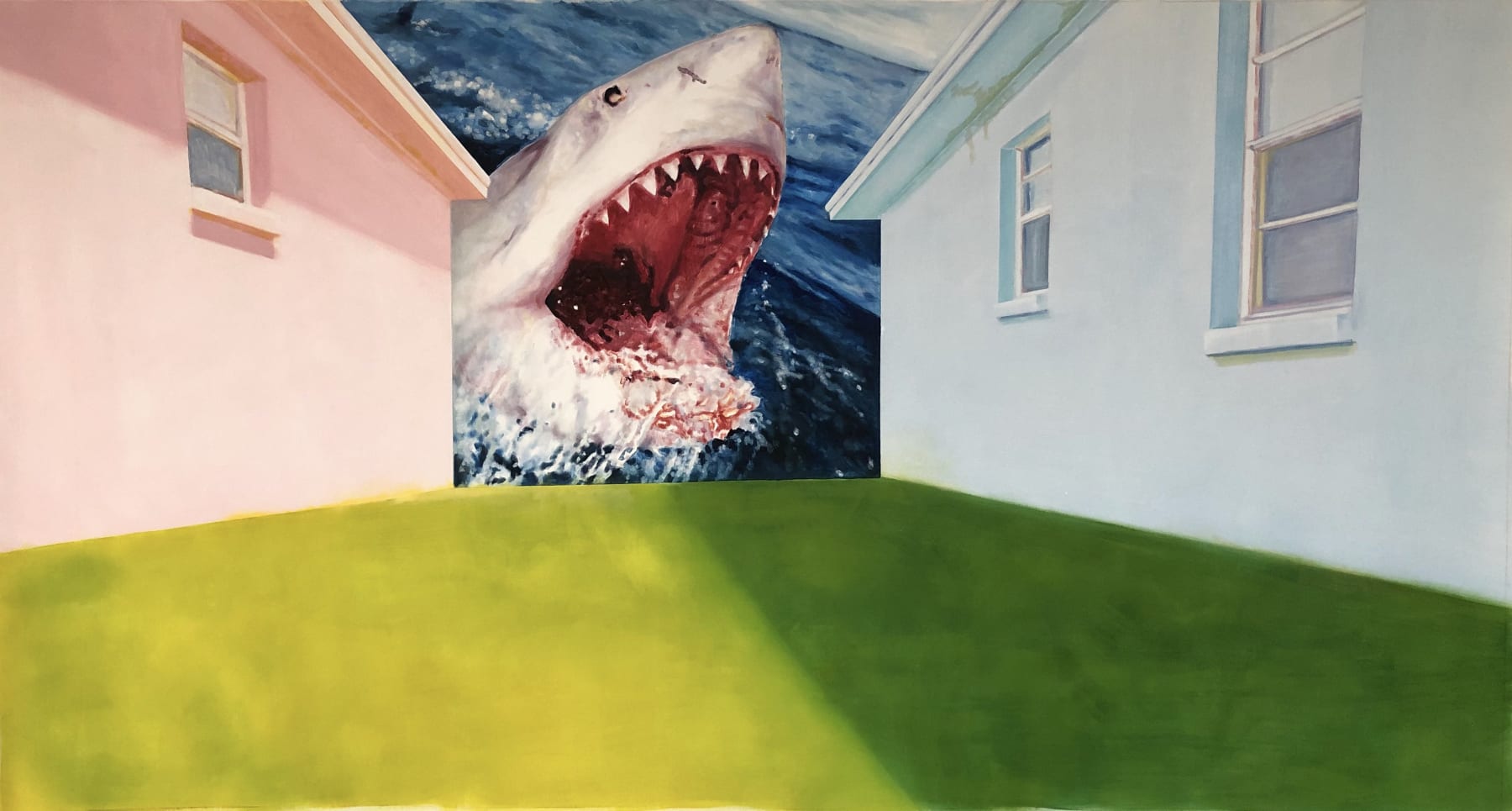Donata Minderytė, Bruce in Tampa Bay. Know Your Risk When Entering the Water, 2020