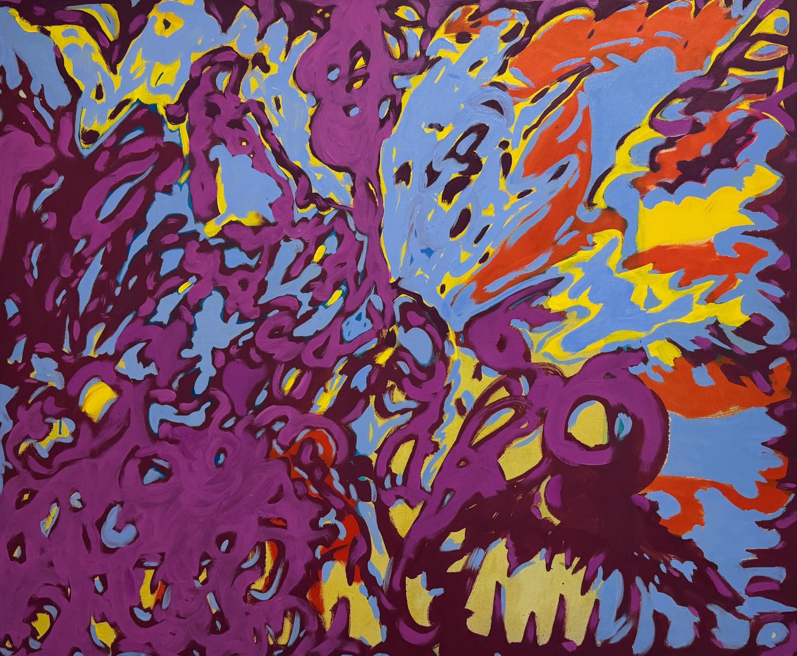 Paulina Domašauskaitė, Purpurinis rūkas / Purple haze, 2025