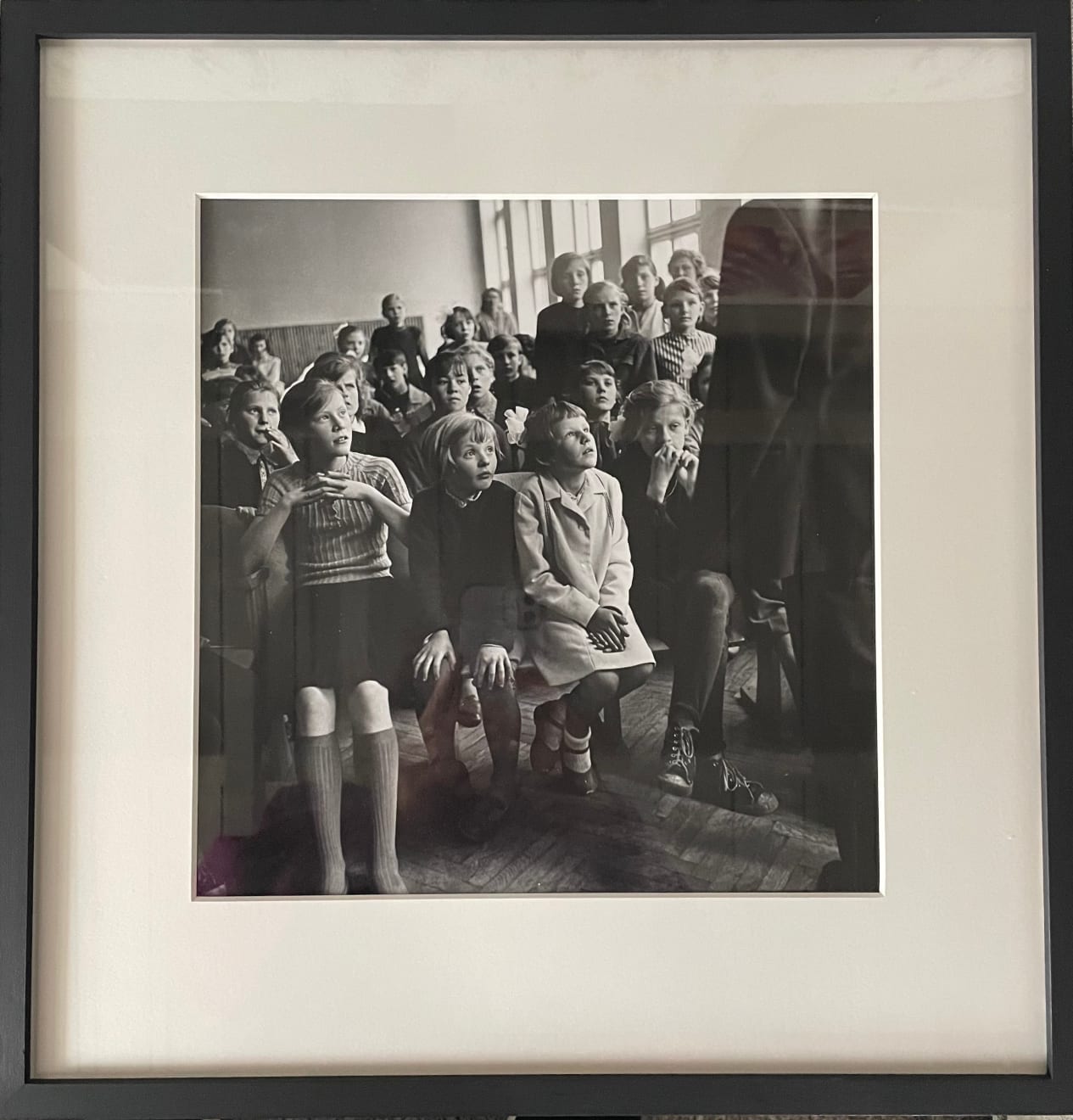 Antanas Sutkus, Country children at a Competition to the Art School / Kaimo vaikai per konkursą į meno mokyklą, 1966