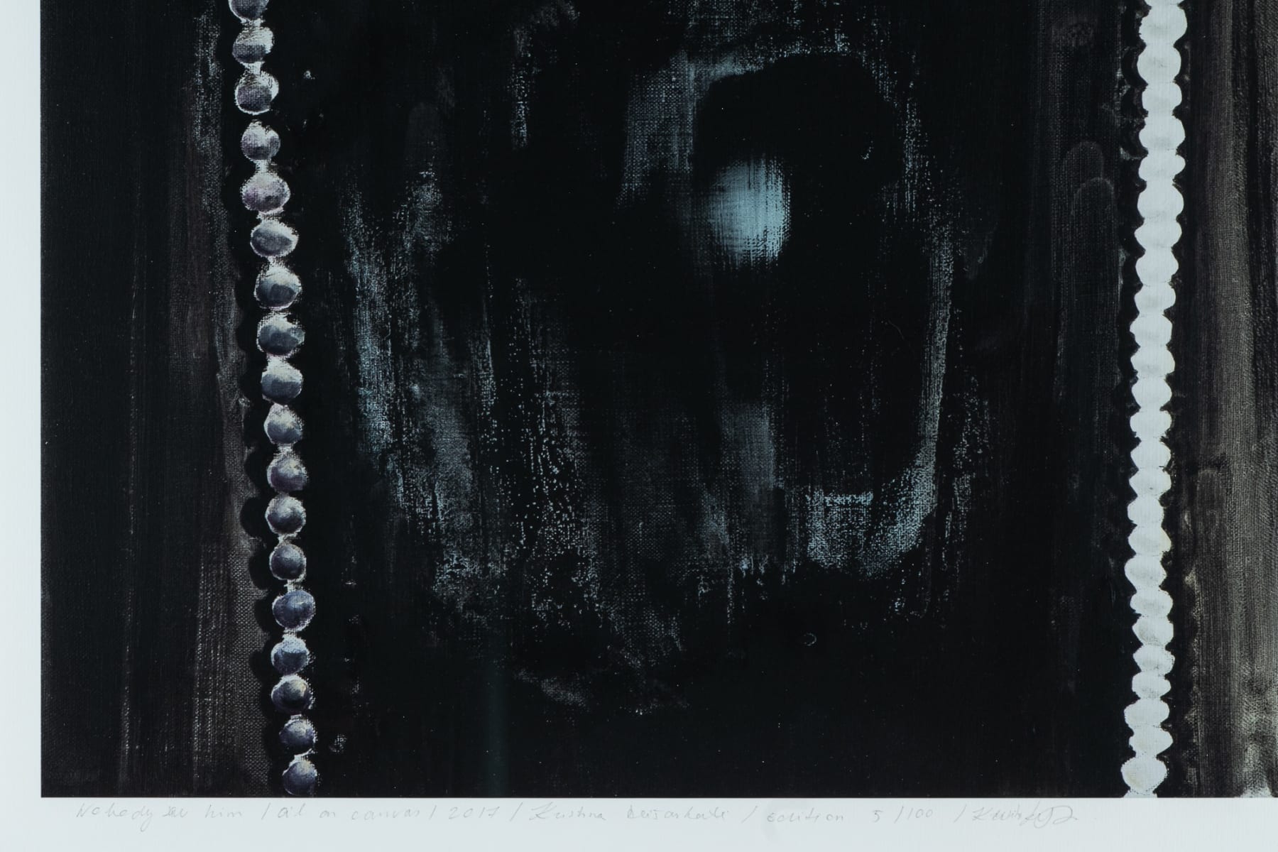 Kristina Ališauskaitė, Nobody Saw Him, riboto tiražo atspaudas / limited edition print, 2017