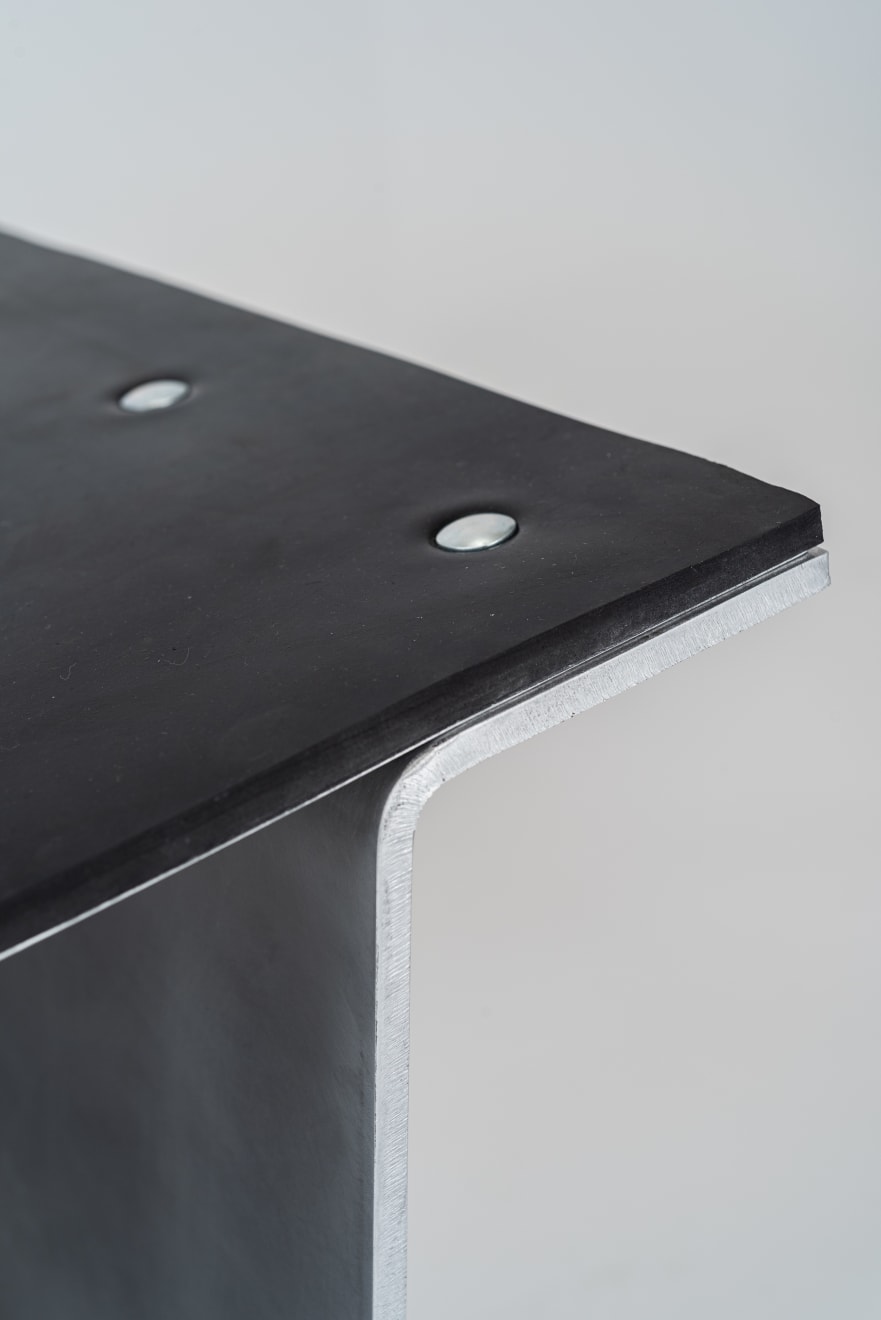 Paul Coenen, Rubber lounge chair 1 (w/o armrest), 2023