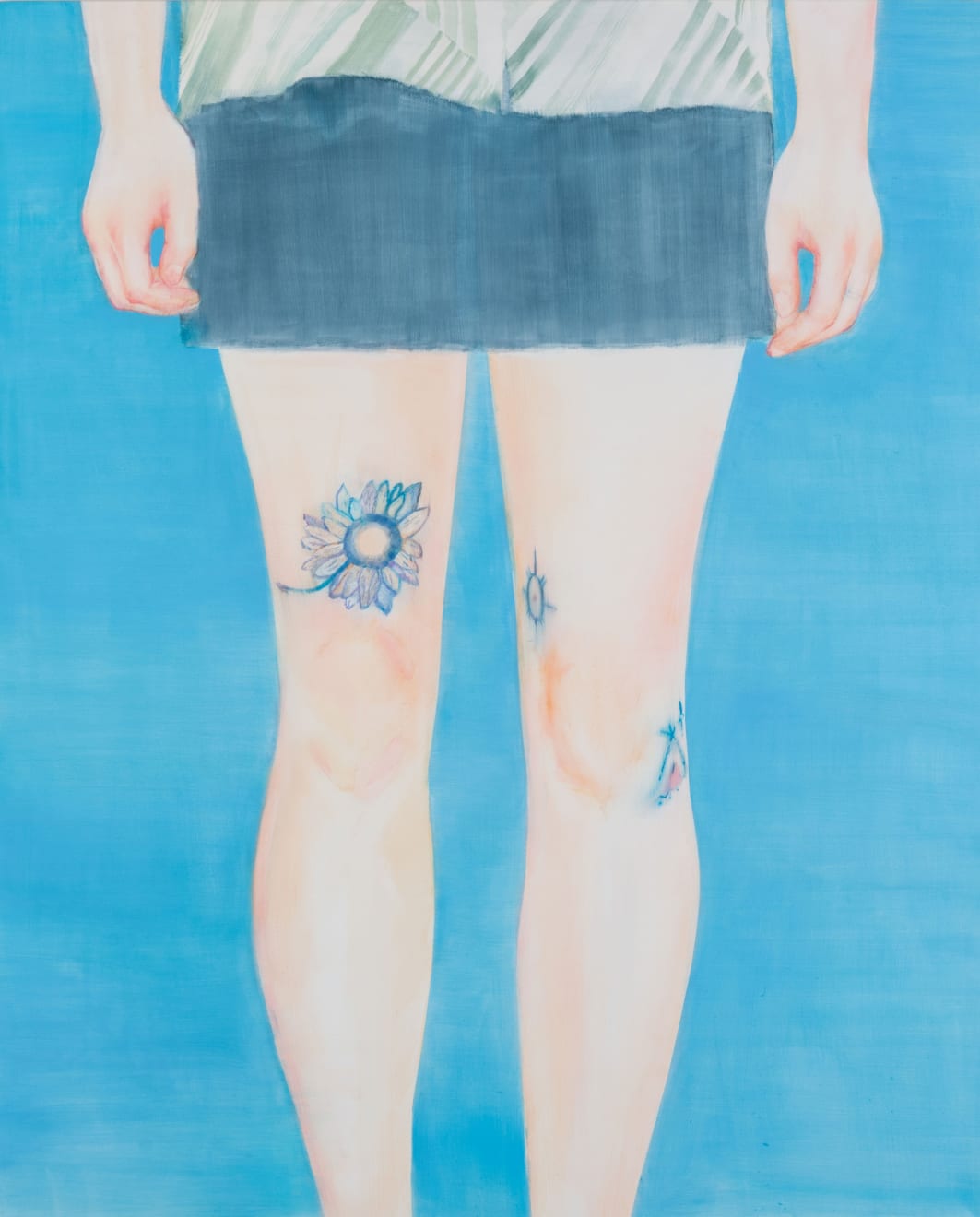 Donata Minderytė, Leg Tattoos, 2020