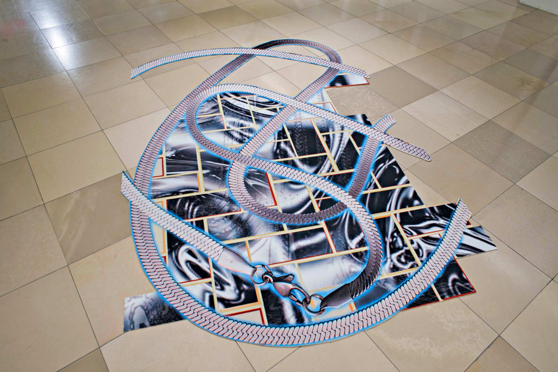 Neringa Vasiliauskaitė, Herringbone Chain, 2023