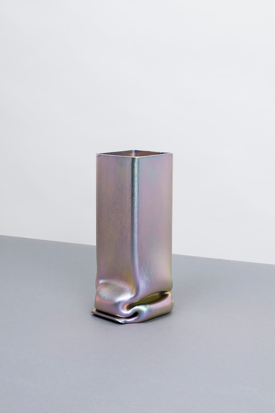 Tim Teven, Slėgio vaza, cinkas / Pressure Vase Square, Zinc , Vaza / vase