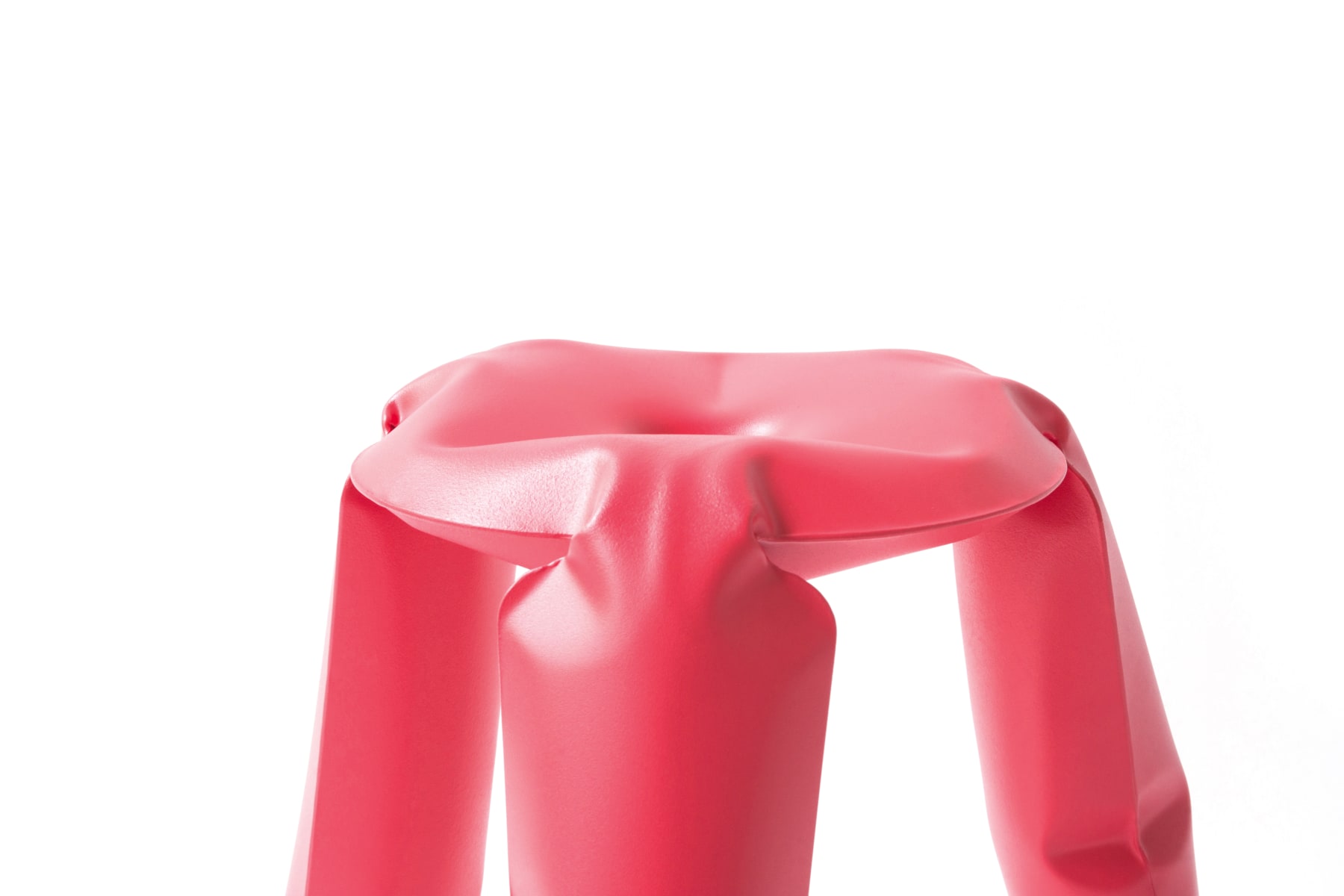 Oskar Zieta, Plopp mini stool strawberry red, 2021