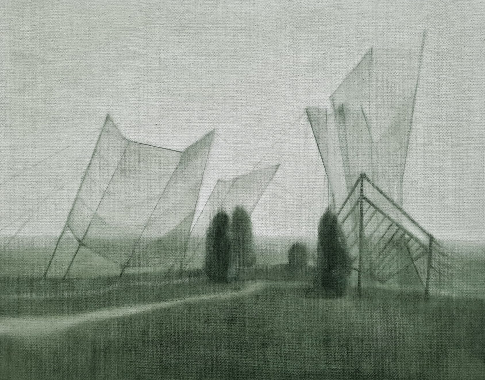 Indrė Rybakovaitė, Architectural model of the Ninth Fort in Kaunas, 2022