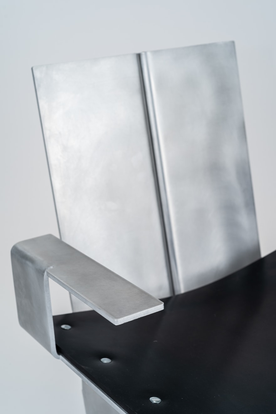 Paul Coenen, Rubber lounge chair 2 (with armrest), 2023