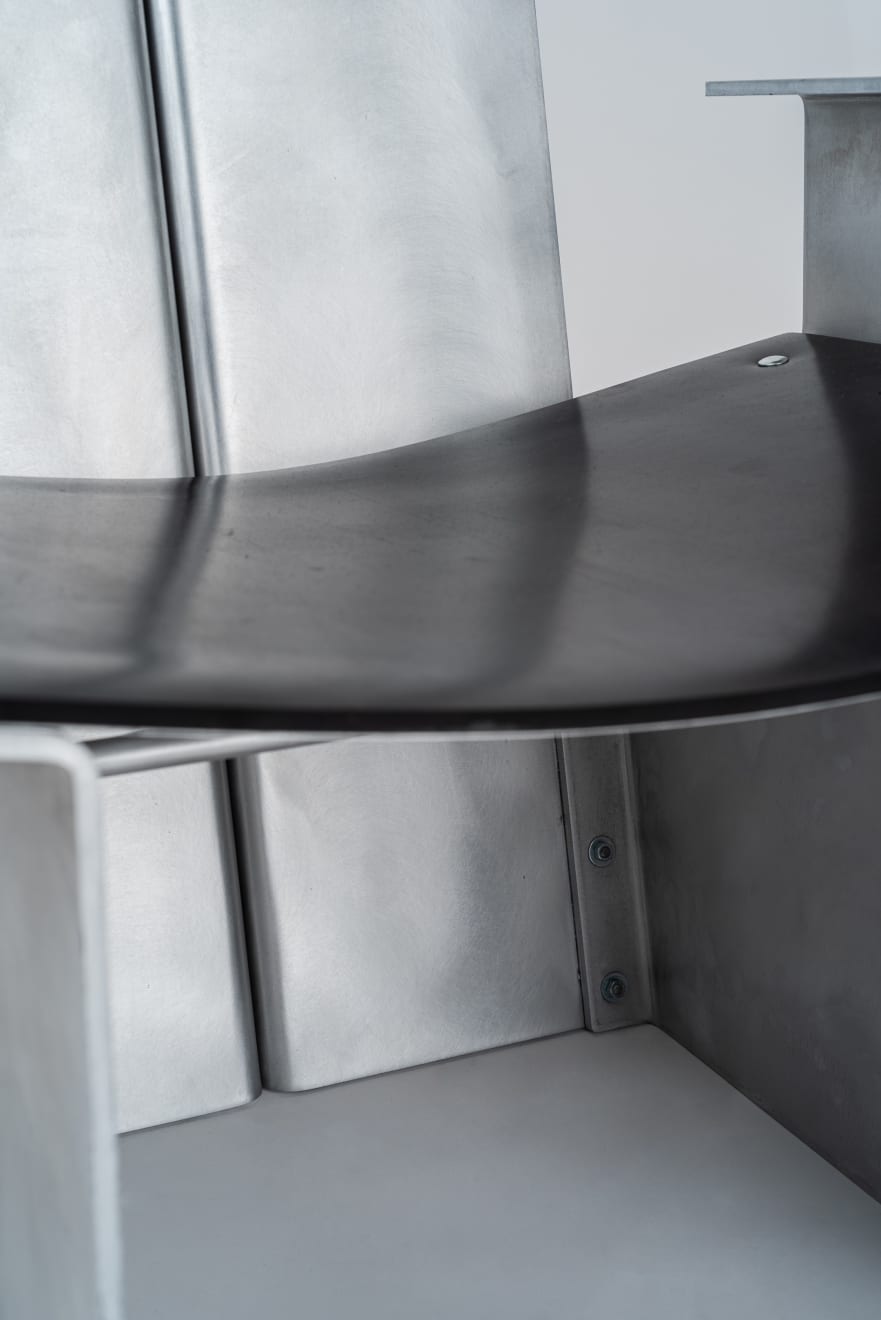 Paul Coenen, Rubber lounge chair 2 (with armrest), 2023