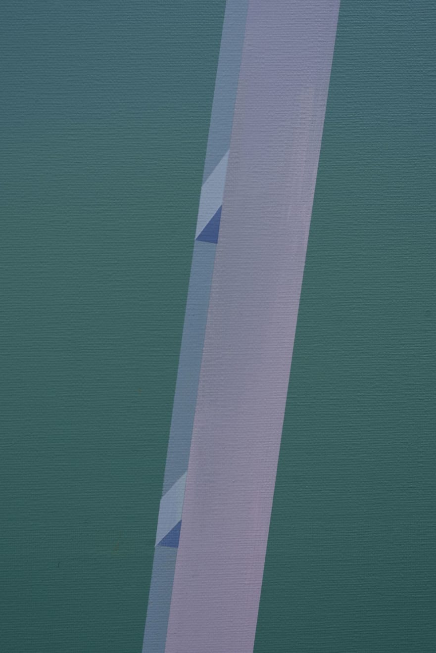 Linas Jusionis, Kertant lagūną / Crossing the lagoon, 2023
